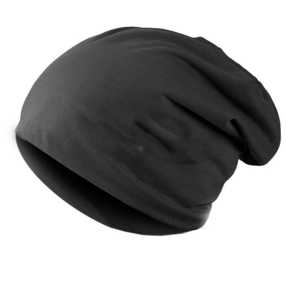 Casual Hat Solid Winter Beanies Oversize Cap Sport Hat Unisex Hip-hop Bonnet