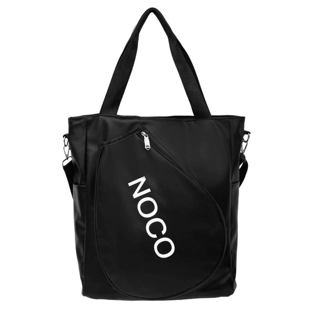 

Waterproof Tennis Racket Sling Bag Large Capacity Tennis Racquet Bag Badminton Bag Tennis чёрный