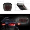 Motorcycle Eagle Claw LED Light Smoke Tail Light 12V License Plate Rear Lamp For Dyna Super Wide Glide Low Rider Fat Bob