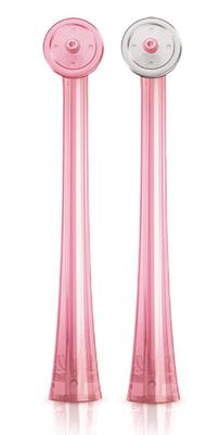 Philips Sonicare AirFloss Replacement Set of 2 (Authentic) Nozzles, Pink, (HX8012/32)