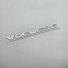 3D ABS Chrom Schwarz Logo Vogue SE Emblem Buchstaben Kofferraum Abzeichen Aufkleber Für Vogue SE Aufkleber Zubehör