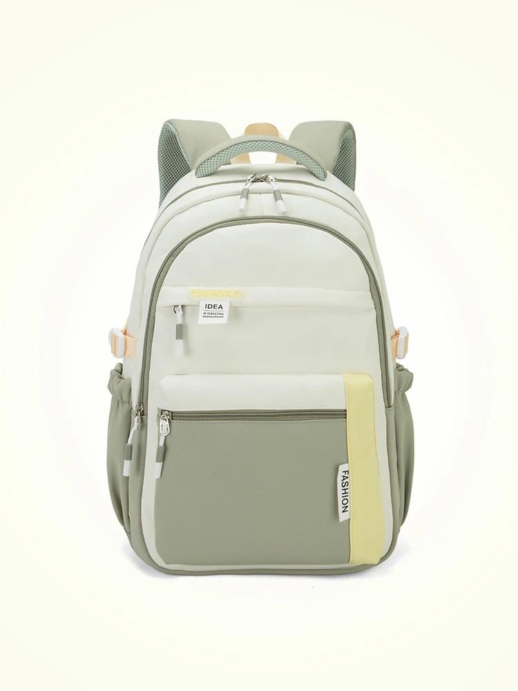 Schoolbags Junior High School Girls High-Looking Niche Ins Style   K-Style Brand Primary School Students Backpack