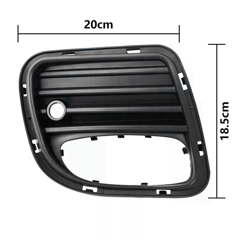 Car Rear Bumper Fog Light Frame Grille For BMW MINI R56 R57 R58 R59 JCW 2005-2015 51120413257 51120413258-A87Q