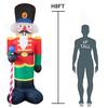 8 Ft Nutcracker Christmas Inflatable Holiday Home Decorations Yard LED Lights Outdoors Ornaments