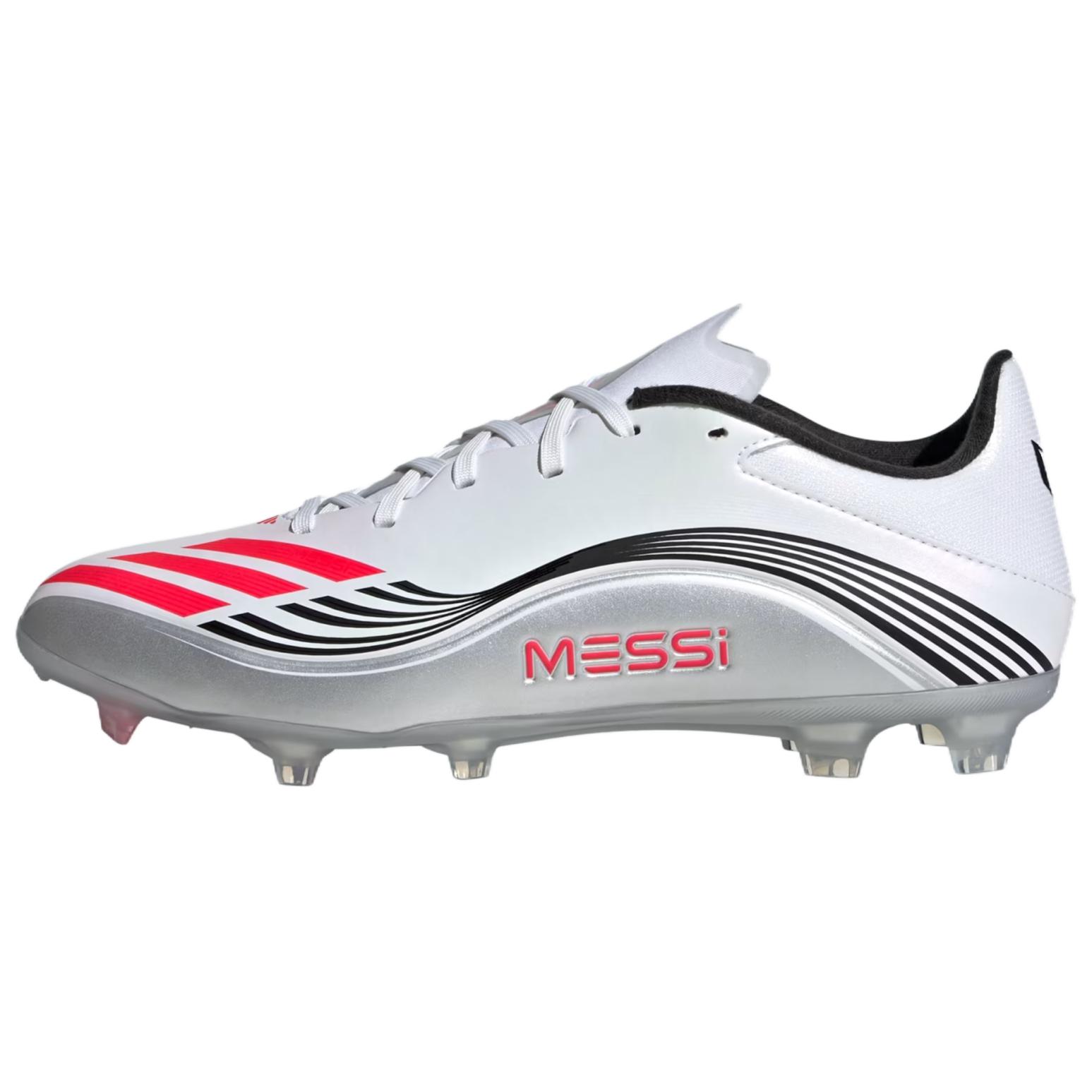 adidas Messi Adizero F50 League FG MG Prestig10 Pack Unisex Sneakers White Cloud-White Lucid-Red JP7446 42