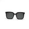 Square Glasses Frame Semi-Metal Frame Sunglasses Women'S Summer Large Frame Sunglasses Men'S Retro