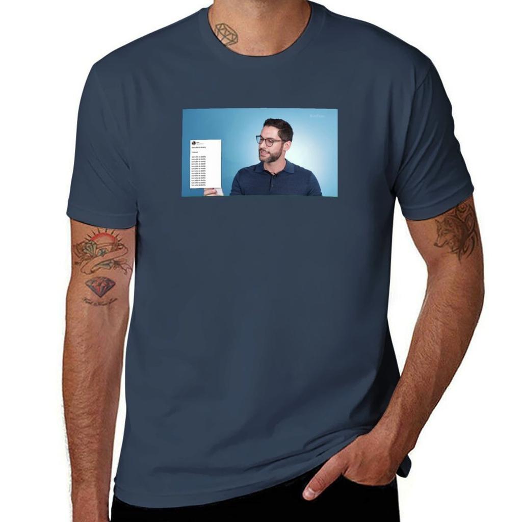 Tom Ellis Is Daddy Tshirt Casual Loose Short Sleeve Tee For Unisex