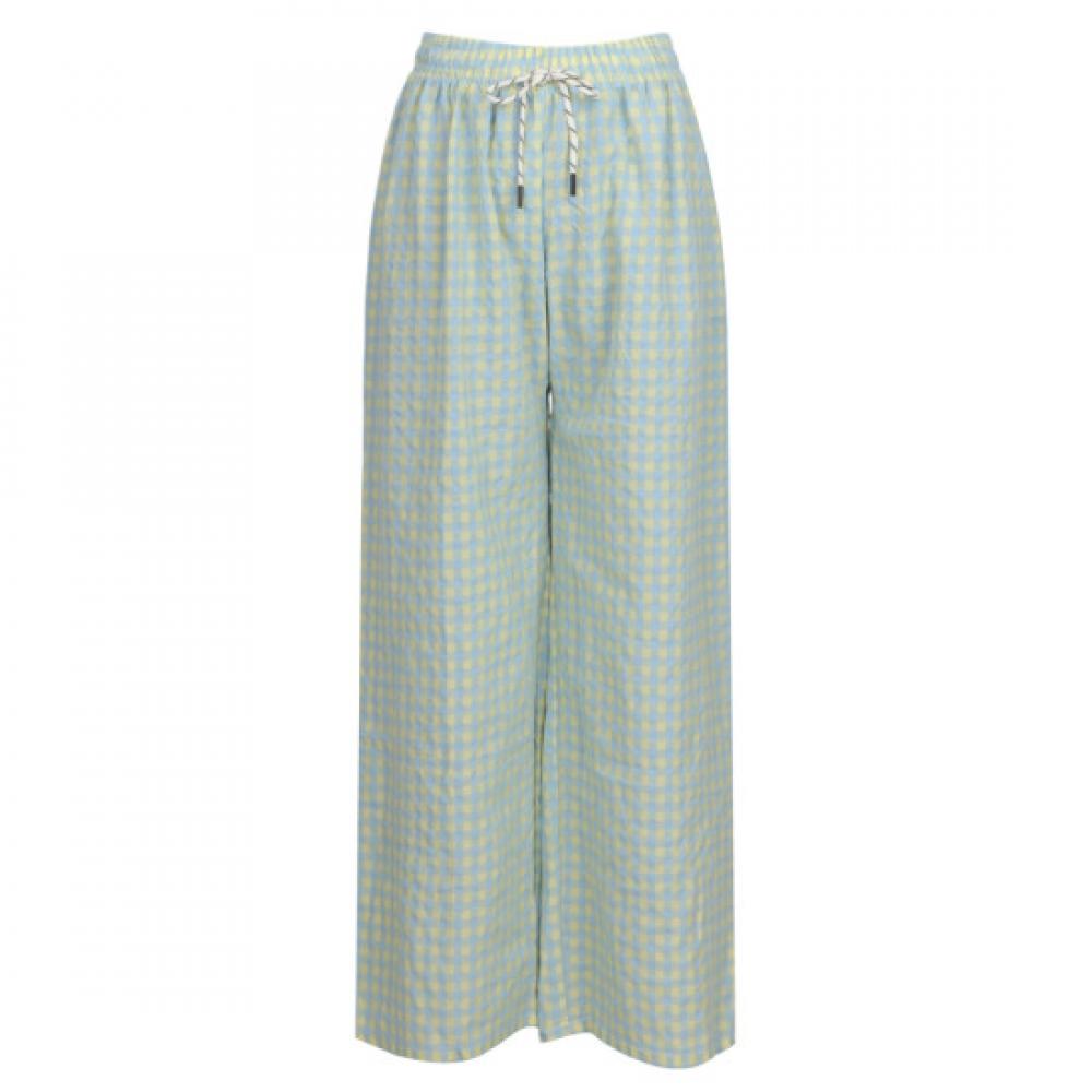 Shop Women Waistband Check 6 Colors Summer Homewear Pajama Pants Cha Wpt 21372