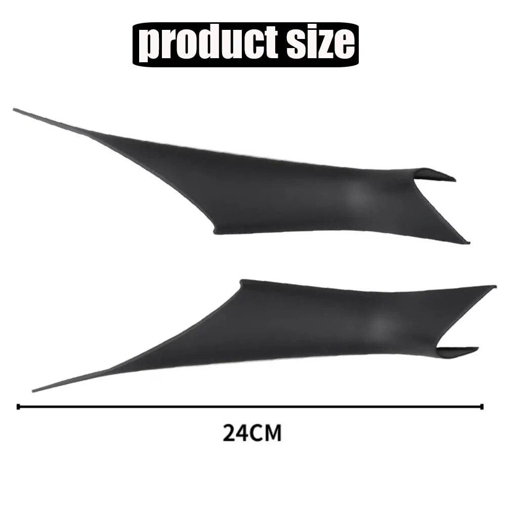 Car-styling For BMW 5 Series G30 G38 2018- Interior Carbon Fiber Texture Door Handle Pull Protective Cover Trim