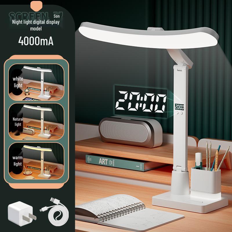 Children's Rechargeable LED Desk Lamp with Eye Protection