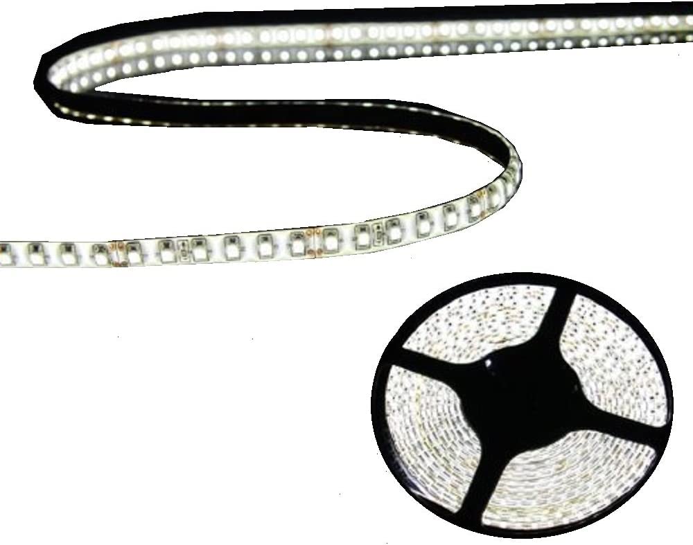 Winder LED Tape White Base 5m 600 SMD Front Light