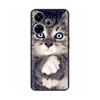 For Xiaomi Redmi 13 Case Cute Flower Cat Painted Soft Silicone TPU Back Cover For Redmi 13 4G redmi13 2024 Phone Cases Shells