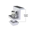 5/10Pcs For Aluminum Alloy Solar Panel End Clamps For PV Module Racking Mount System Accessories Photovoltaic Mounting