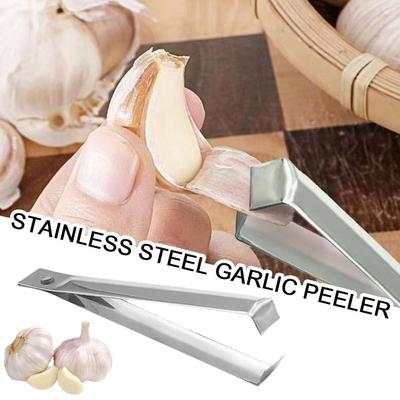 1/2pcs Fish Bone Tweezers Garlic Peeler Steel Gadgets Pliers Tweezers Slant Tools And Food Kitchen Remover Tools H5W6