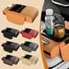Car Tissue Box Cup Holder Storage Multifunctional Car Four Pad One Charging Armrest Sky In Top Box Starry Height Function S0F4
