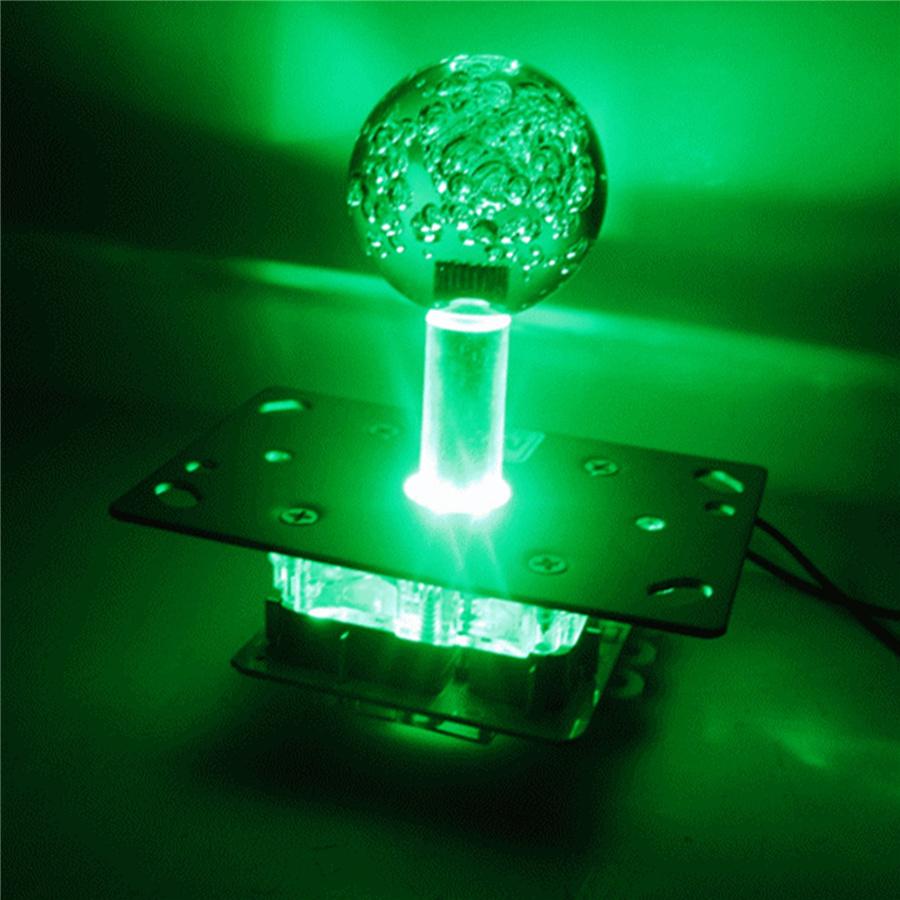 Arcade Game Colorful 4-8 way 12v Illuminated LED Joystick For Jamma Mame Cabinet