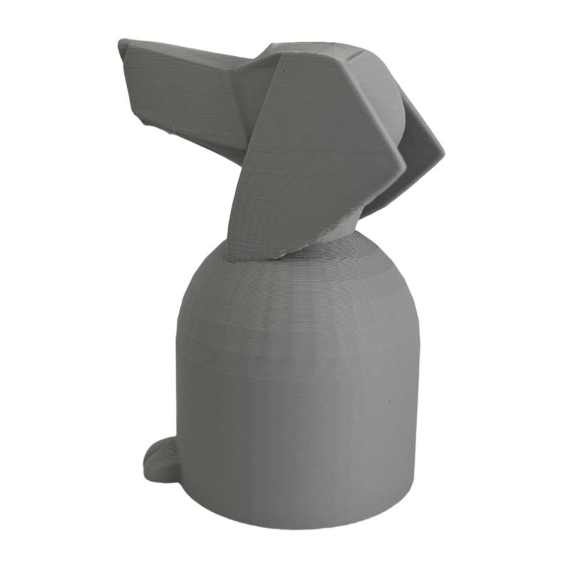 

3D-печатная накладка на фаркоп в виде головы собаки, быстрая установка, универсальная крышка для сцепного устройства прицепа, крышка-крючок для транспортных средств серый