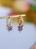 Women's Earrings, Fashionable And Versatile Sparkling Diamond Earrings