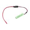 NonConductive 3A Battery Adapter Shell Placeholders 25cm Interfaces Cable For Electronics Devices