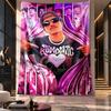 Wandbehang Gobelin, Bruno Mars Bedruckter Stoff Hintergrund für Schlafsaal Party Dekoration