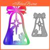 Family Design Safety Pray For Style Metal Cutting Die Stencil For Diy Scrapbooking Album Photo Embossing Paper Card Craft Decor