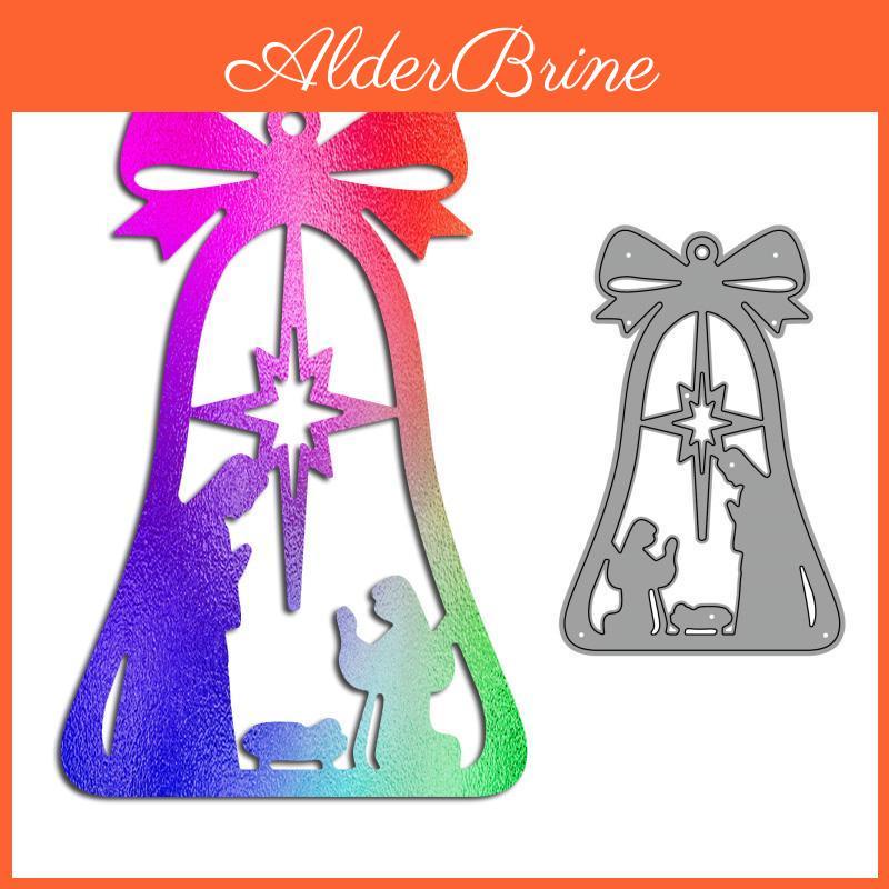 Family Design Safety Pray For Style Metal Cutting Die Stencil For Diy Scrapbooking Album Photo Embossing Paper Card Craft Decor