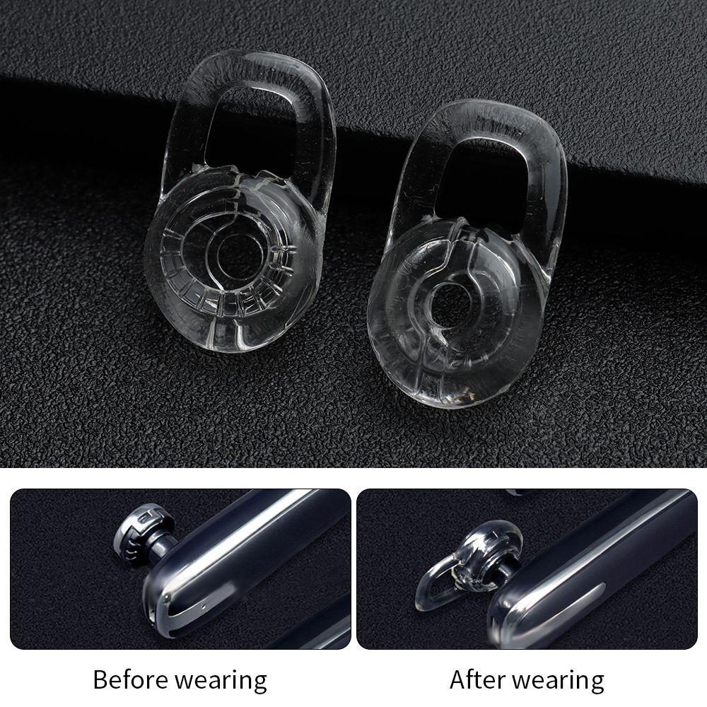 Headset Headphones Earphone Covers Soft Silicone Ear Cushions Earphone Sleeve Earbuds Eartips Pad