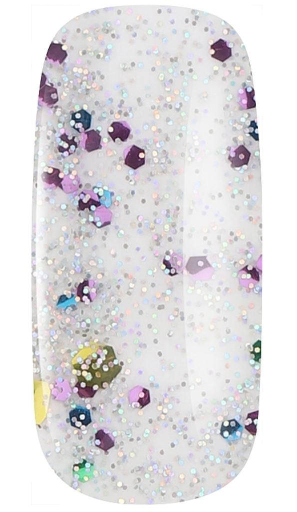 MAGIC STUDIO Black Crystals Zestaw lakier do paznokci+pilnik