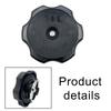 Car Engine Oil Filler Cap For Mitsubishi For L200 For Pajero For Lancer MD132260 Automobiles Parts Accessories ABS Black