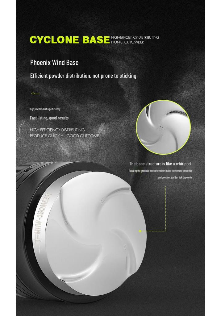 MHW Bomber Hurricane Gravity Coffee Tamper with Self-Adaptive Height (58mm)