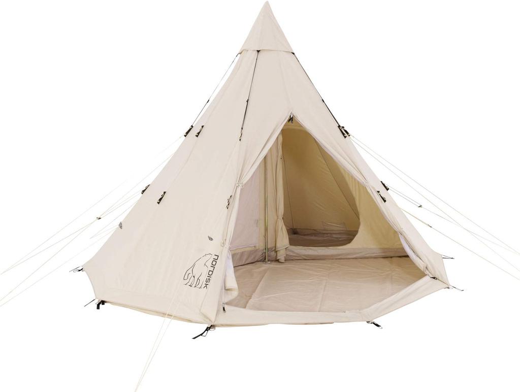 Venkovní stan NORDISK Alheim White pro 6 osob Japonec 242013 12.6 [Originální produkt]
