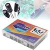 500Pcs 24 Values 16-50V 0.1-1000uF Electrolytic Capacitor Assortment Kit Metal Electrolytic Capacitors Low Voltage Capacitor Kit
