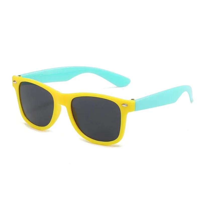 Trendy Kids Sunglasses UV400 Protection Multi Color PC Glasses for Girls Boys Age 3-12