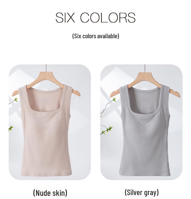 Seamless Warm Sleeveless Vest for Women - Autumn/Winter Style 8812
