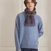 ABRAHAM MOON Merino Wool Muffler 25cm - Heather Stewart