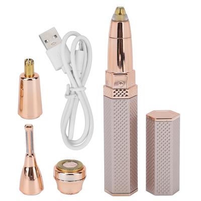 Electric Eyebrow Trimmer Waterproof Lightweight 4 In 1 Body Hair Remover for Women Men