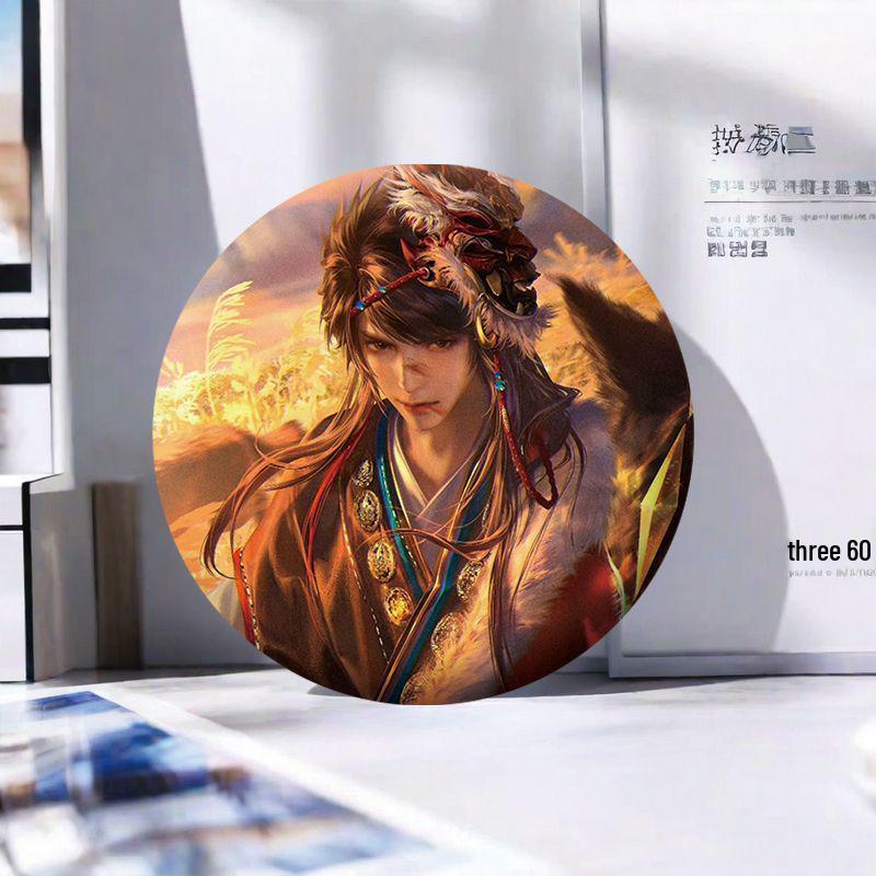 

Jianghu Painting: Bu Liang Ren Li Xingyun Baji Mahjong Sand Flow Standee Birthday Gift
