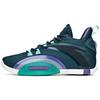 UFO3.0 Basketball Shoes Men's Mid Top Heather Blue/Parrot Green/Anta White Sneakers 112111602-1