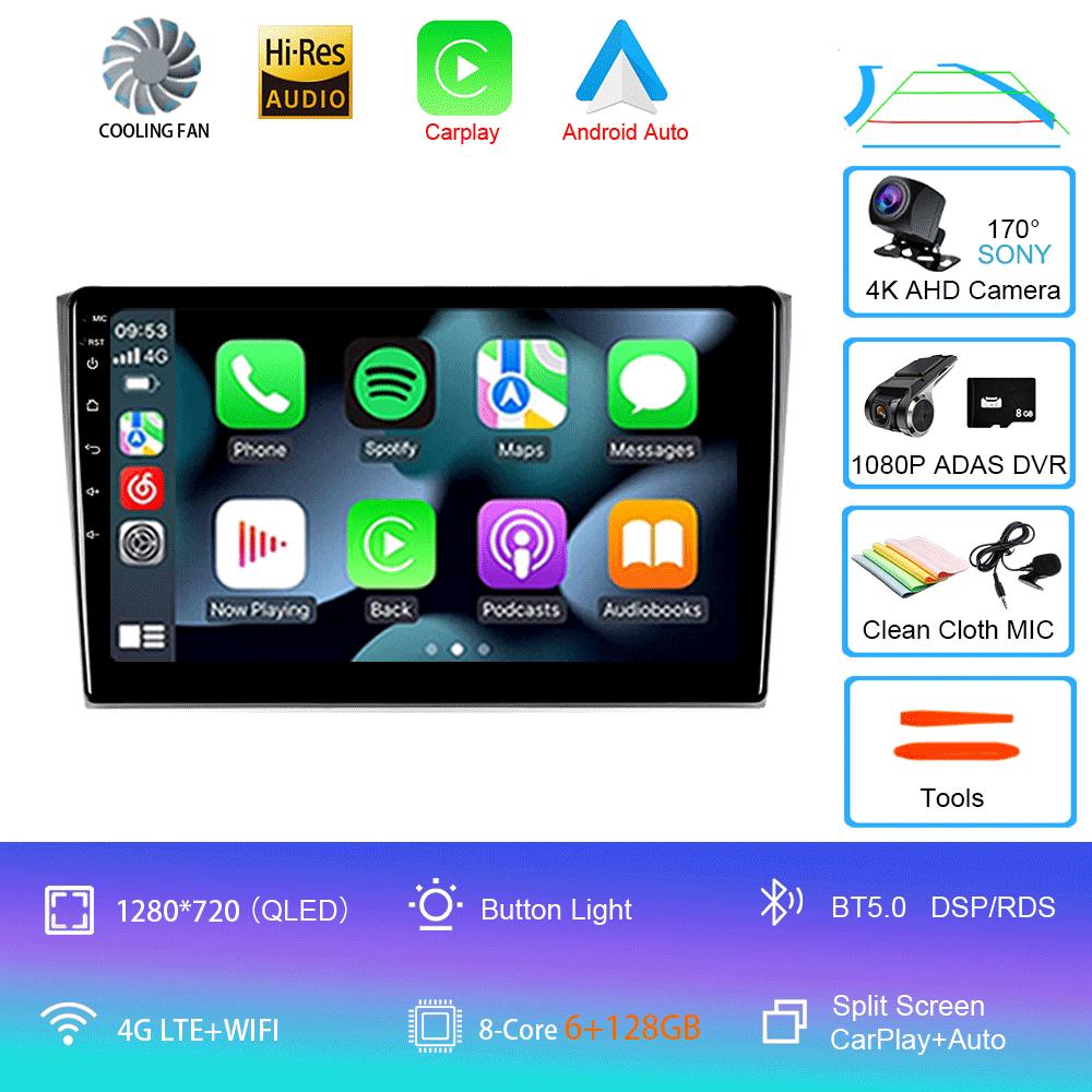 For Mazda CX9 CX-9 TB 2006 2007 2008 2009 2010 2016 Car Radio Android 14 Carplay Auto Multimedia Player Video Stereo WIFI+4G DSP