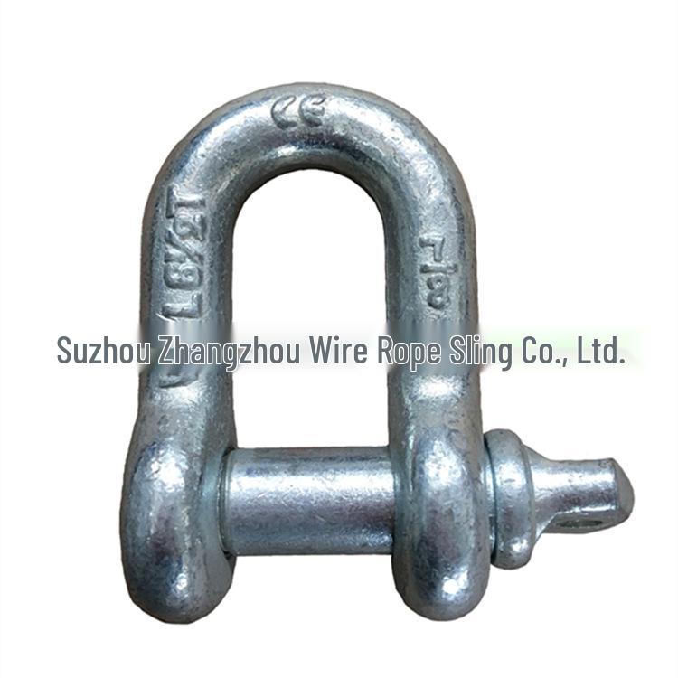 20T National Standard Lifting Shackle: D-type, U-type, Snap Hook