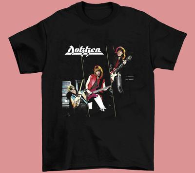 New Popular DOKKEN Band Music Short Sleeve Black All Size Unisex T-Shirt Unisex T-Shirt