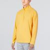 Under Armour Solid Color Half-Zip Sports Casual High Collar Dopamine T-Shirt Men Tops Yellow 1373729-782