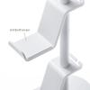 SANWA SUPPLY Game Controller Stand with Clamp (With Headphone Holder/White) JY-STN2W