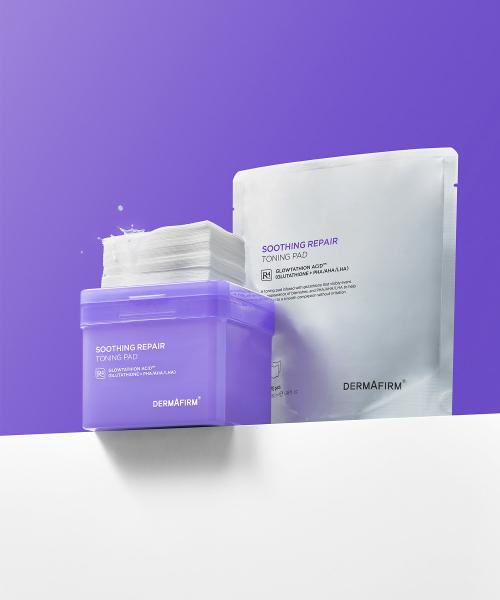 Dermafirm Soothing Repair Toning Pad R4 Refill Pack (70 sheets)