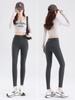 Women's Fleece-Lined Velvet Leggings - Autumn/Winter 2025 Style, Warm & Thick for Outdoors & Leisure