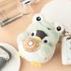 Adorable Penguins Keychain for Women Girls Handmade Soft Plush Animal Keyring For Bag Decoration And Keys