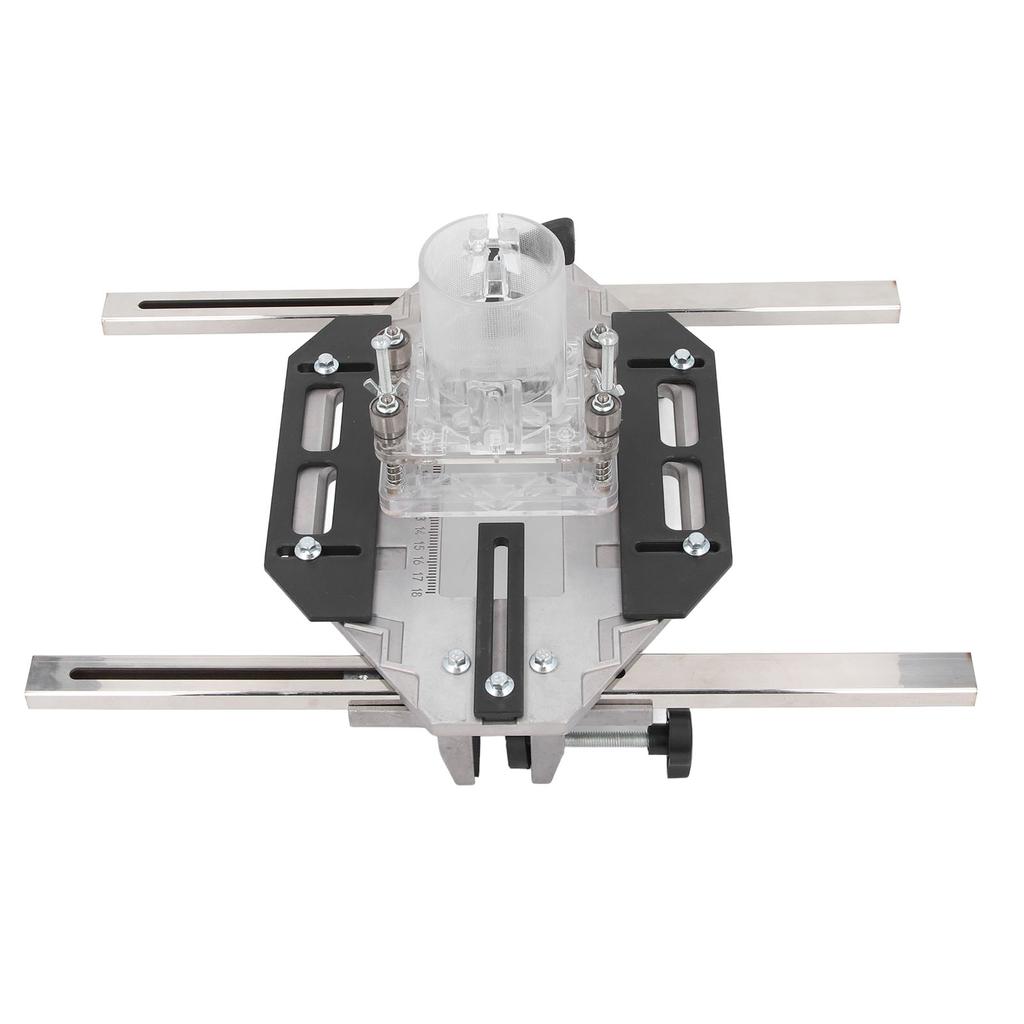 Wooden Door Hinge Hole Opener High Accuracy Aluminium Alloy Door Hinge Hole Guide