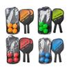 4 Pickleballs Pickle Schläger Schläger Set Rutschfeste Pickleballschläger Männer Frauen