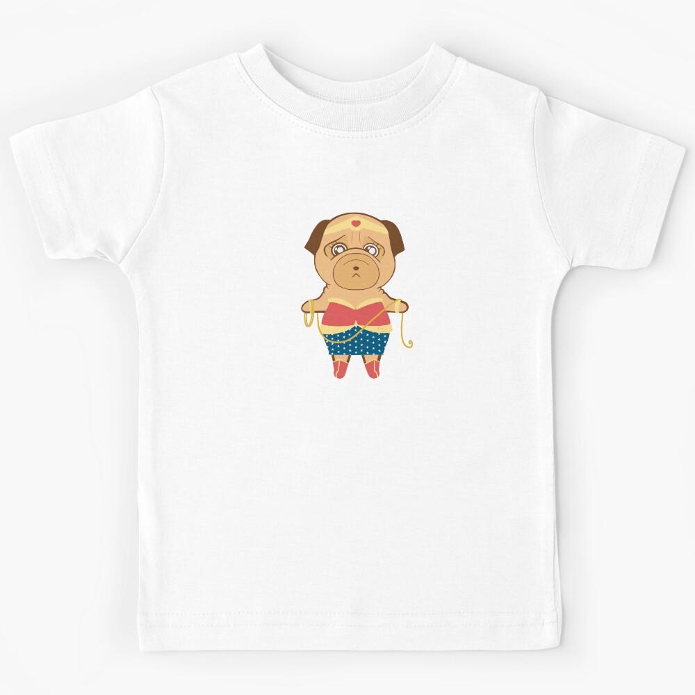 Wonder Pug Kids T-Shirt 120
