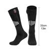 Heizsocken mit Batteriebox Waschbar Kältebeständig Herren Thermisch Beheizbare Fußwärmer Outdoor Camping Ski Sport Winter